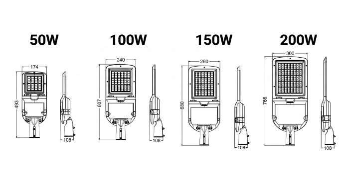 Outdoor LED Area Light