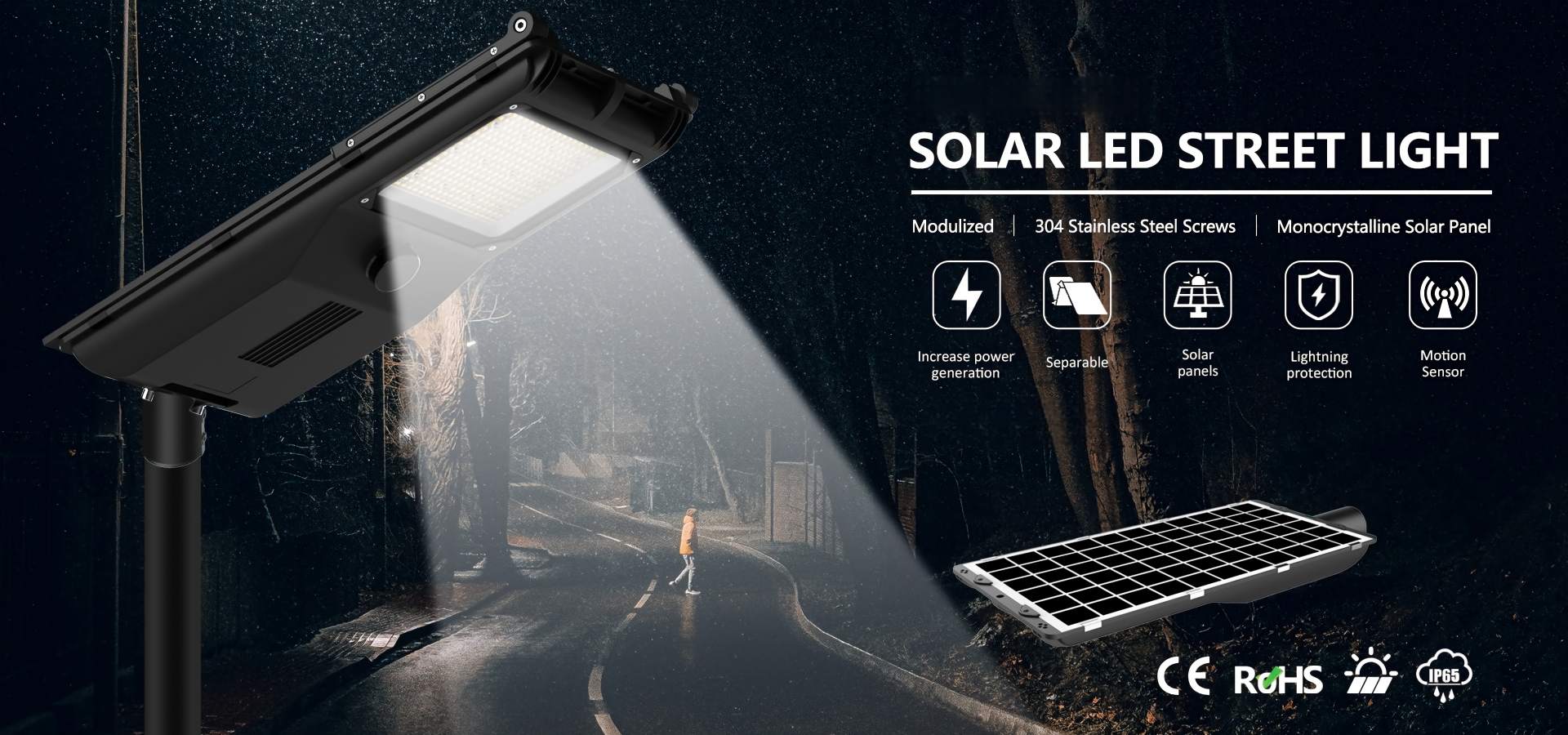 solar street light