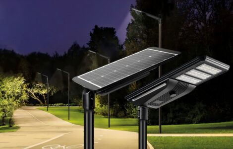 solar street light all in one 