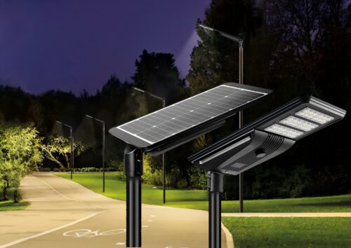 solar street light all in one 